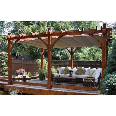Breeze Cedar Wood Pergola - Outdoor Living Today 12' x 16'
