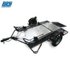 Go! Series Dual Rail Ride-Up Folding Motorcycle Trailer Discounted
