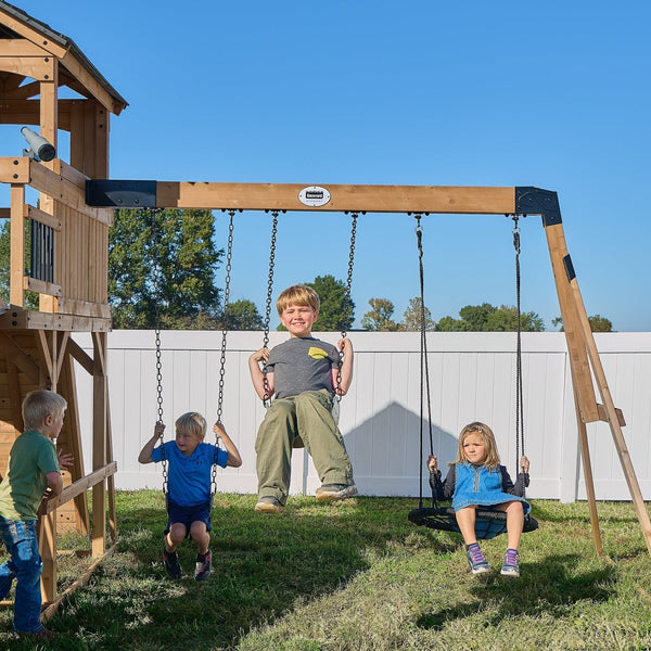 Dover Bay Swing Set with Tube Slide