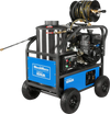 MechMaxx HPW40K Pressure Washer 4000 PSI 4 GPM Kohler Electric Start Engine Hot Water Hose Reel New