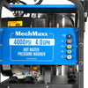 MechMaxx HPW40K Pressure Washer 4000 PSI 4 GPM Kohler Electric Start Engine Hot Water Hose Reel New