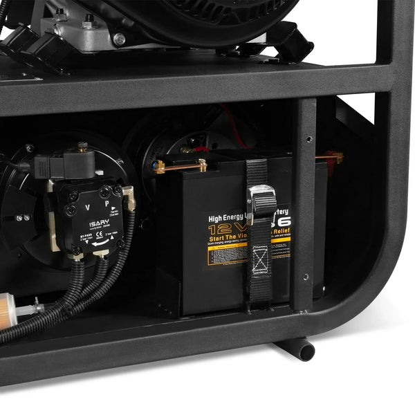 MechMaxx HPW40K Pressure Washer 4000 PSI 4 GPM Kohler Electric Start Engine Hot Water Hose Reel New