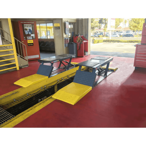 P-9000LT Low-Rise Pit-Style Car Lift 2m x 1m