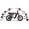 SUPER73 Oracle Red Bull Racing R Adventure Electric Bike 1.78m x 72.4cm