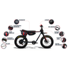 SUPER73 Oracle Red Bull Racing Z Adventure Electric Bike 34kg