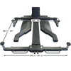BendPak MDS-6LP Mid-Rise Open-Center Scissor Lift 2721.6kg