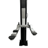 Asymmetric 2-Post Clear Floor Car Lift 4082.3kg Capacity
