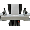 Asymmetric 2-Post Clear Floor Car Lift 4082.3kg Capacity