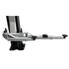 Asymmetric 2-Post Clear Floor Car Lift 4082.3kg Capacity