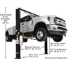 Atlas Platinum PVL-10 4535.9kg 2-Post Lift