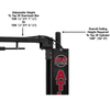 Atlas Platinum PVL-10 4535.9kg 2-Post Lift