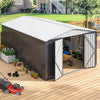 Patiowell Metal Storage Shed 3.05m x 3.66m