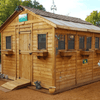 Cedar Sunshed Garden Shed 3.7x3.7m