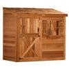 Cedarshed Bayside Lean-To Storage Shed 2.44m x 1.22m