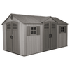 Lifetime 60318 Rough Cut Backyard Storage Shed 4.6m x 2.4m