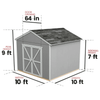 Rookwood Wood Storage Shed With Floor 3.05m x 3.05m