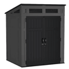 Suncast Modernist BMS6583T Resin Storage Shed 1.9m x 1.7m Gray