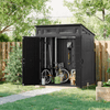 Suncast Modernist BMS6583T Resin Storage Shed 1.9m x 1.7m Gray