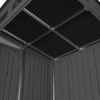 Suncast Modernist BMS6583T Resin Storage Shed 1.9m x 1.7m Gray