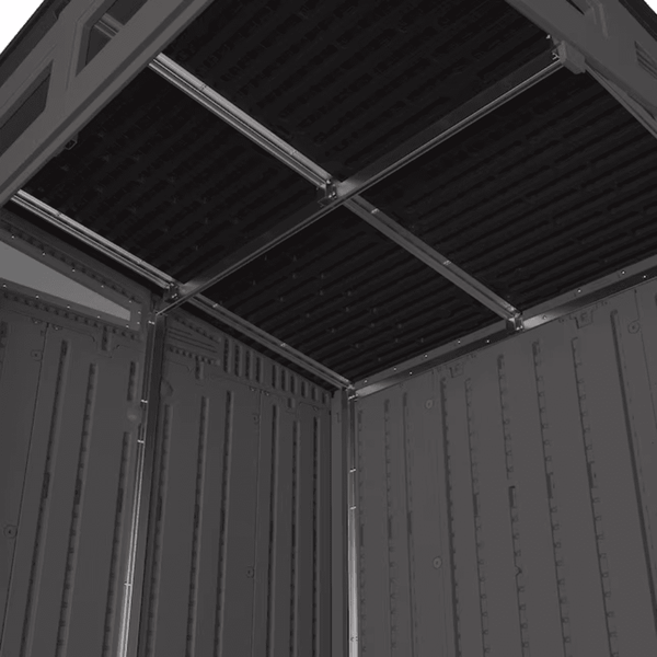 Suncast Modernist BMS6583T Resin Storage Shed 1.9m x 1.7m Gray