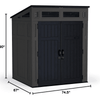 Suncast Modernist Resin Storage Shed 1.52m x 1.83m
