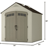 Suncast Vista 2.1m x 2.1m Resin Storage Shed Tan
