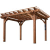 Backyard Discovery Cedar Wood Pergola 3.66m x 3.05m