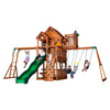 Backyard Discovery Skyfort II Wooden Swing Set 3m Slide