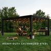 Backyard Discovery Trenton 4.9x3.7m Steel Pergola