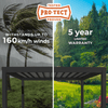 Backyard Discovery Trenton 4.9x3.7m Steel Pergola