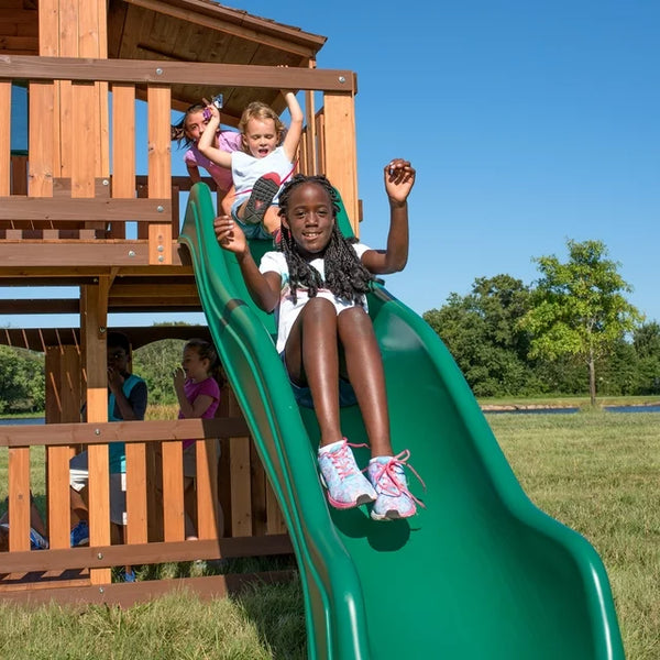Backyard Discovery Woodridge Elite Wooden Swing Set