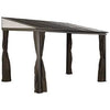 Sojag Portland No.53 Wall Gazebo Steel Roof 3x3.7m