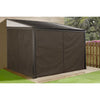 Sojag Portland No.53 Wall Gazebo Steel Roof 3x3.7m