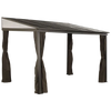 Sojag 500-9165470 Portland No. 53 Wall Gazebo 3.05m x 3.66m