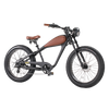 Revi Bikes Cheetah Fat Tire Electric Cruiser Bike 48V 750W