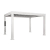 Windham Modern Steel Pergola White 4.27m x 3.05m
