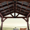 Backyard Discovery Arlington 3.7m x 3.7m Wood Gazebo
