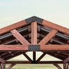 Backyard Discovery Arlington 3.7m x 3.7m Wood Gazebo