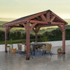 Backyard Discovery Arlington 3.7m x 3.7m Wood Gazebo