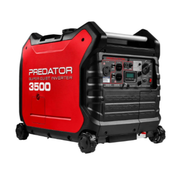 Predator 3500 Watt Dual-Fuel Super Quiet Inverter Generator 40.8kg