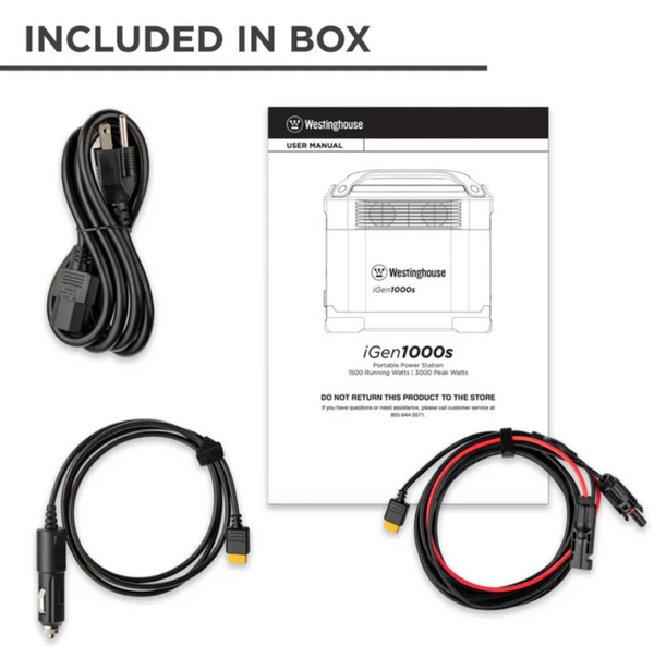 Westinghouse iGen1000S Portable Power Station 10.9kg