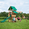 Canyon Creek Wooden Swing Set Playset