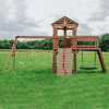 Sterling Point Wooden Outdoor Swing Set Playset