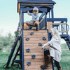 Backyard Discovery Timber Crossing Wooden Swing Set