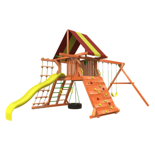 Woodplay Tiger Tower Combo A Wooden Swing Set
