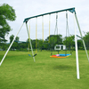 Heavy Duty Metal Swing Set 4m x 3m x 2.9m