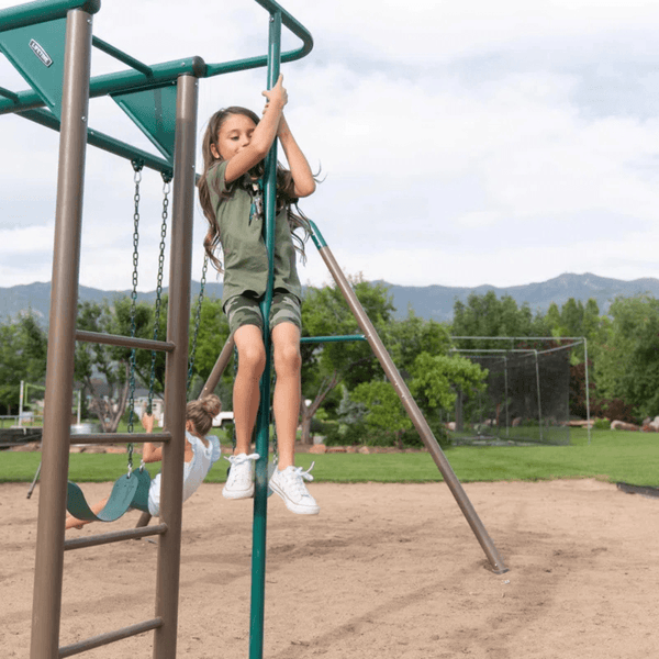 Lifetime Monkey Bar Adventure Steel Swing Set Playset