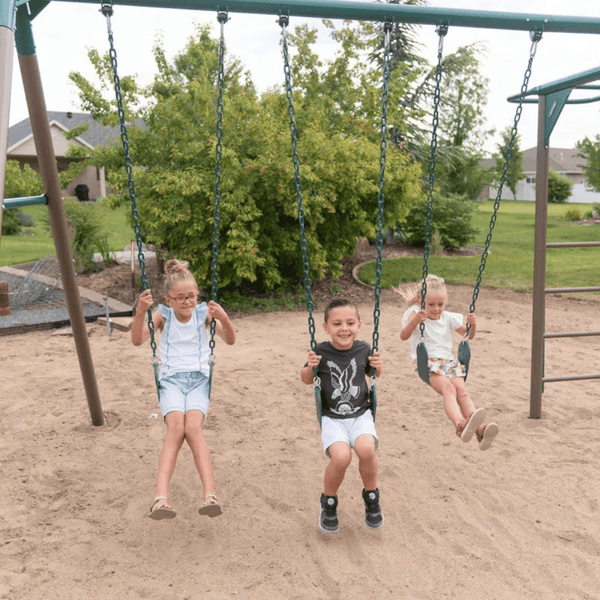 Lifetime Monkey Bar Adventure Steel Swing Set Playset