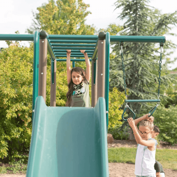 Lifetime Monkey Bar Adventure Steel Swing Set Playset