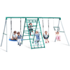 Adventure Multi-Activity Outdoor Metal Swing Set Playset